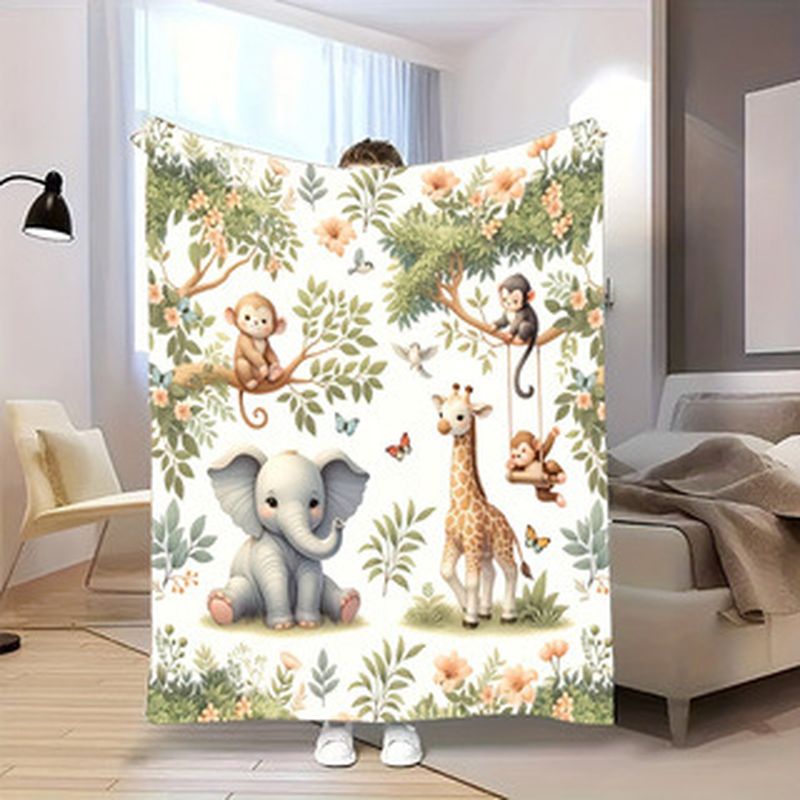 Baby Nursery Giraffe - بطانية أطفال من فيكاما بتصميم حيوانات