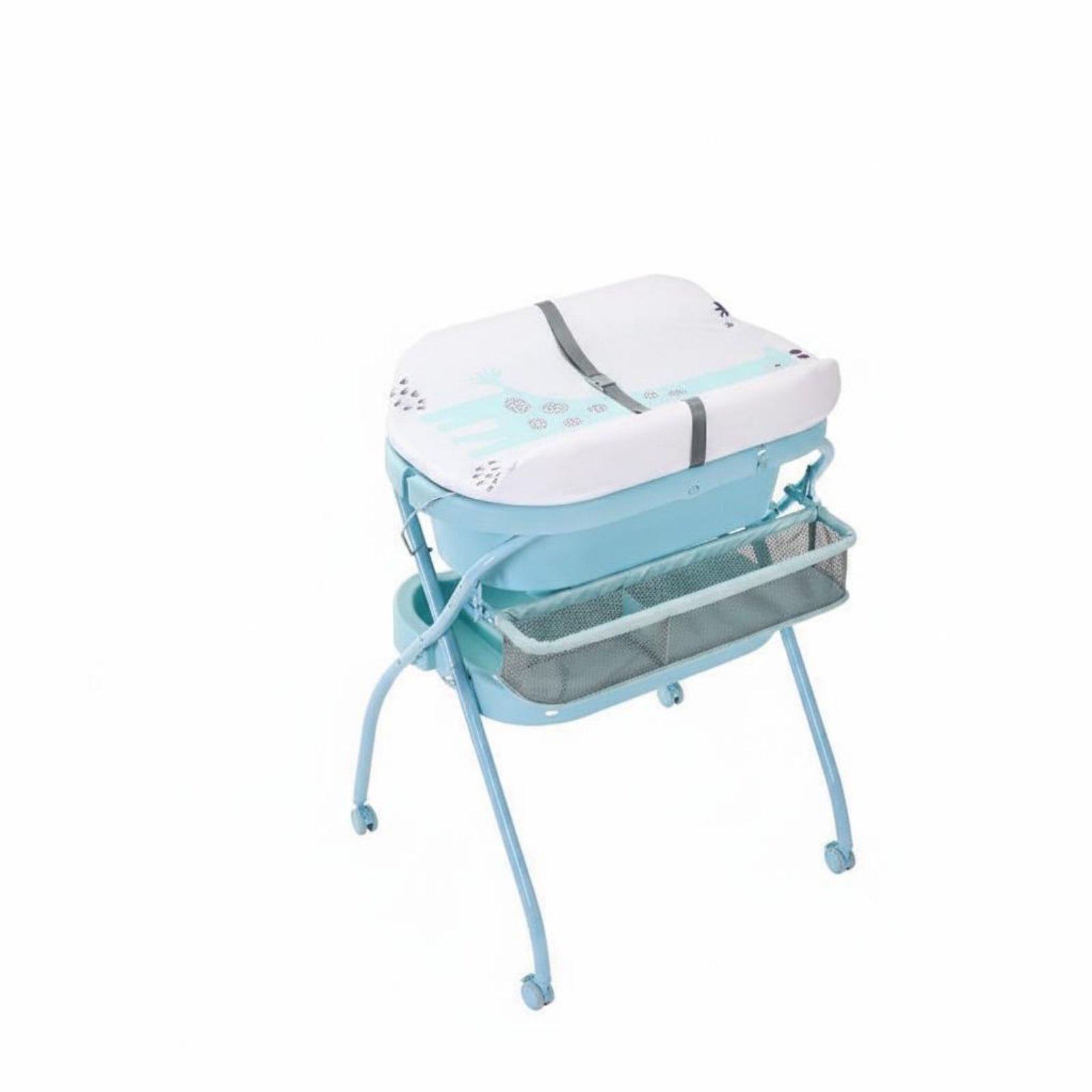 Baby Nursery Dresser - محطة تغيير حفاضات الأطفال قابلة للطي