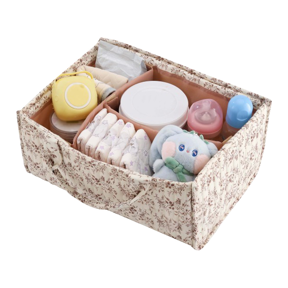 سلة تخزين مزخرفة بالزهور لغرفة - مراجعة Baby Nursery Must Haves وسعره