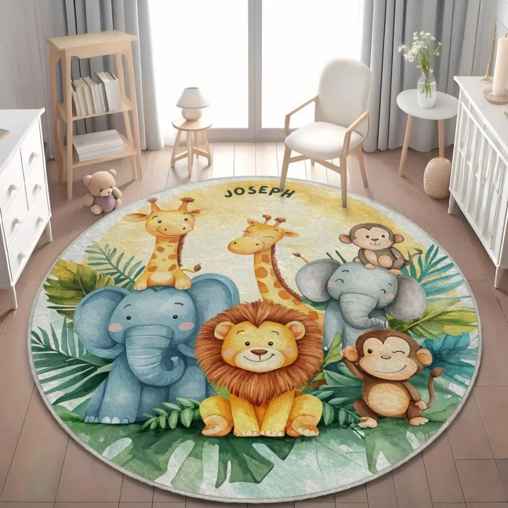 سجادة أرضية على شكل حيوانات سف - مراجعة Baby Nursery Giraffe وسعره