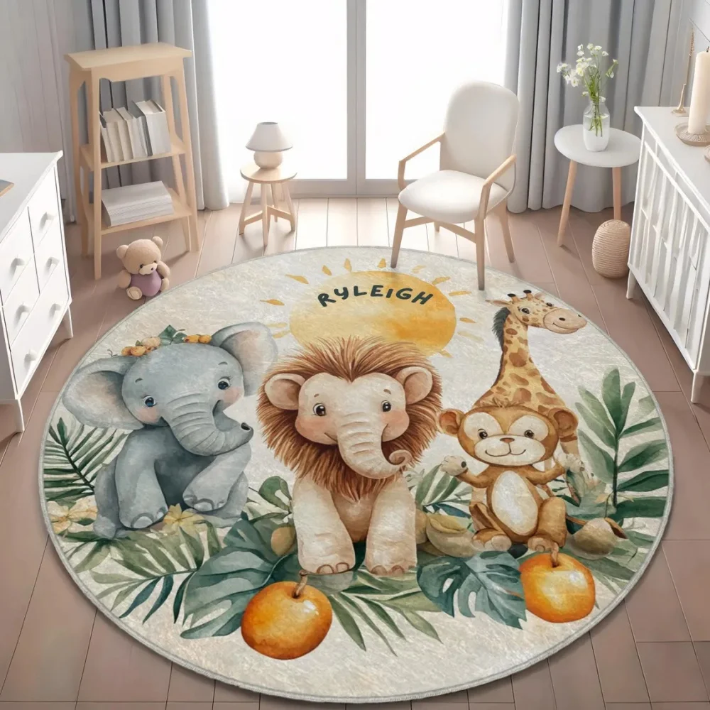 سجادة أرضية على شكل حيوانات سف - مراجعة Baby Nursery Giraffe وسعره