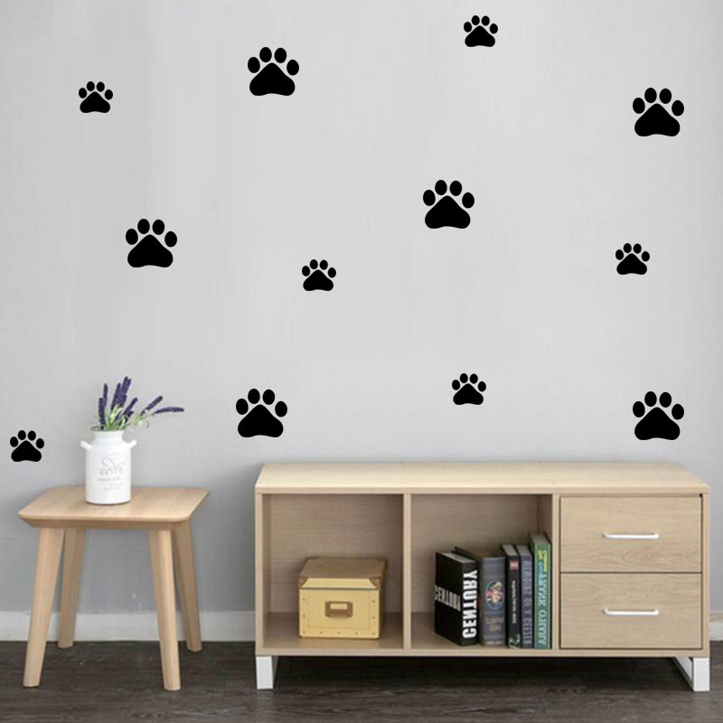 الكرتون الكلب القط المشي باو ط - مراجعة Baby Nursery Wall Mural وسعره