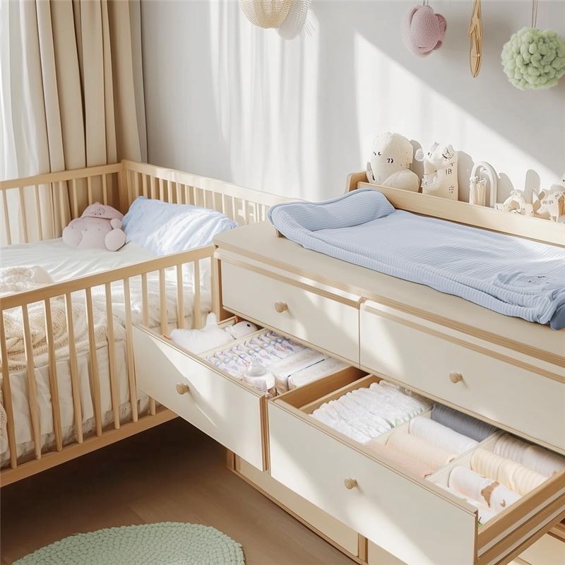مجموعة منظمات الأدراج AS60-14  - مراجعة Baby Nursery Dresser وسعره