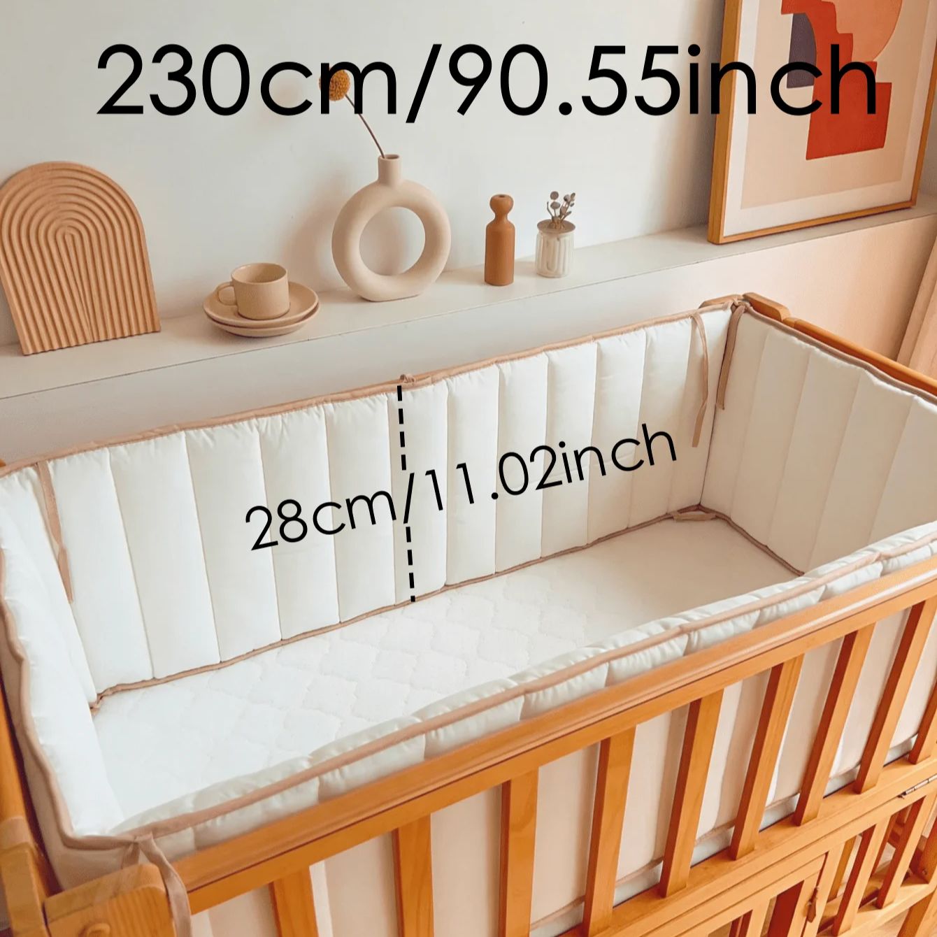 واقيات سرير الأطفال، حاجز ناعم - مراجعة Baby Nursery Glider وسعره