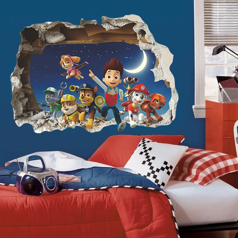 ملصقات جدارية جديدة على شكل با - مراجعة Baby Nursery Wall Mural وسعره