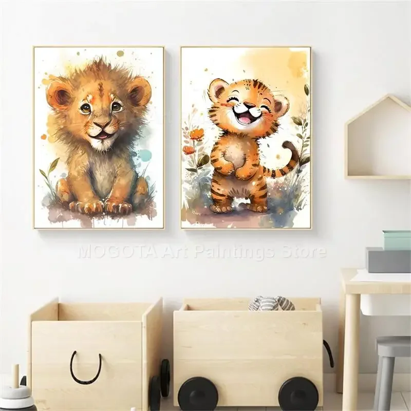 المائية الأسد الزرافة النمر ال - مراجعة Baby Nursery Giraffe وسعره