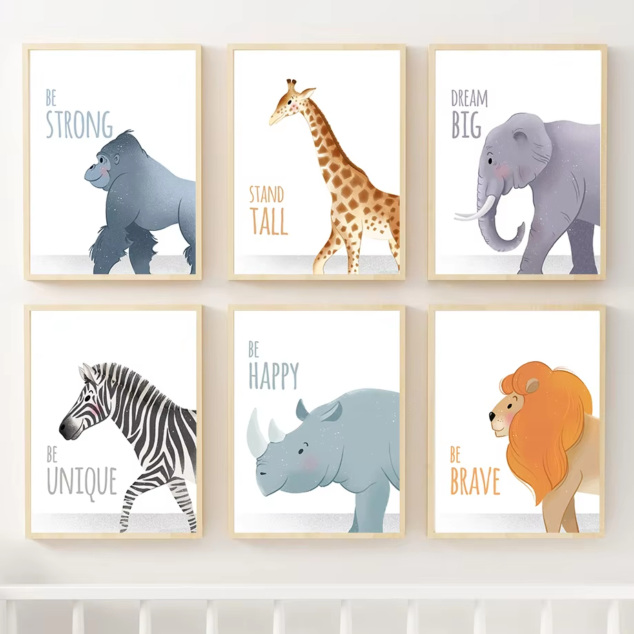 اقتباسات ملهمة الحضانة جدار ال - مراجعة Baby Nursery Giraffe وسعره