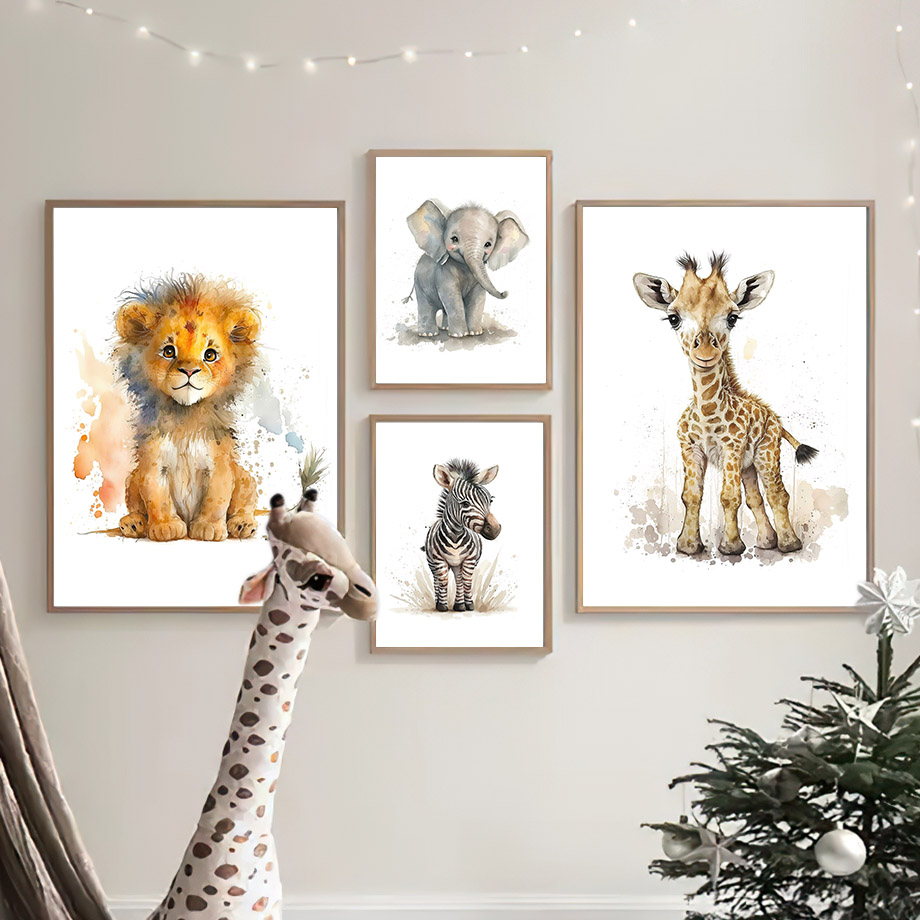 حيوانات الحضانة: أسد، زرافة، و - مراجعة Baby Nursery Giraffe وسعره