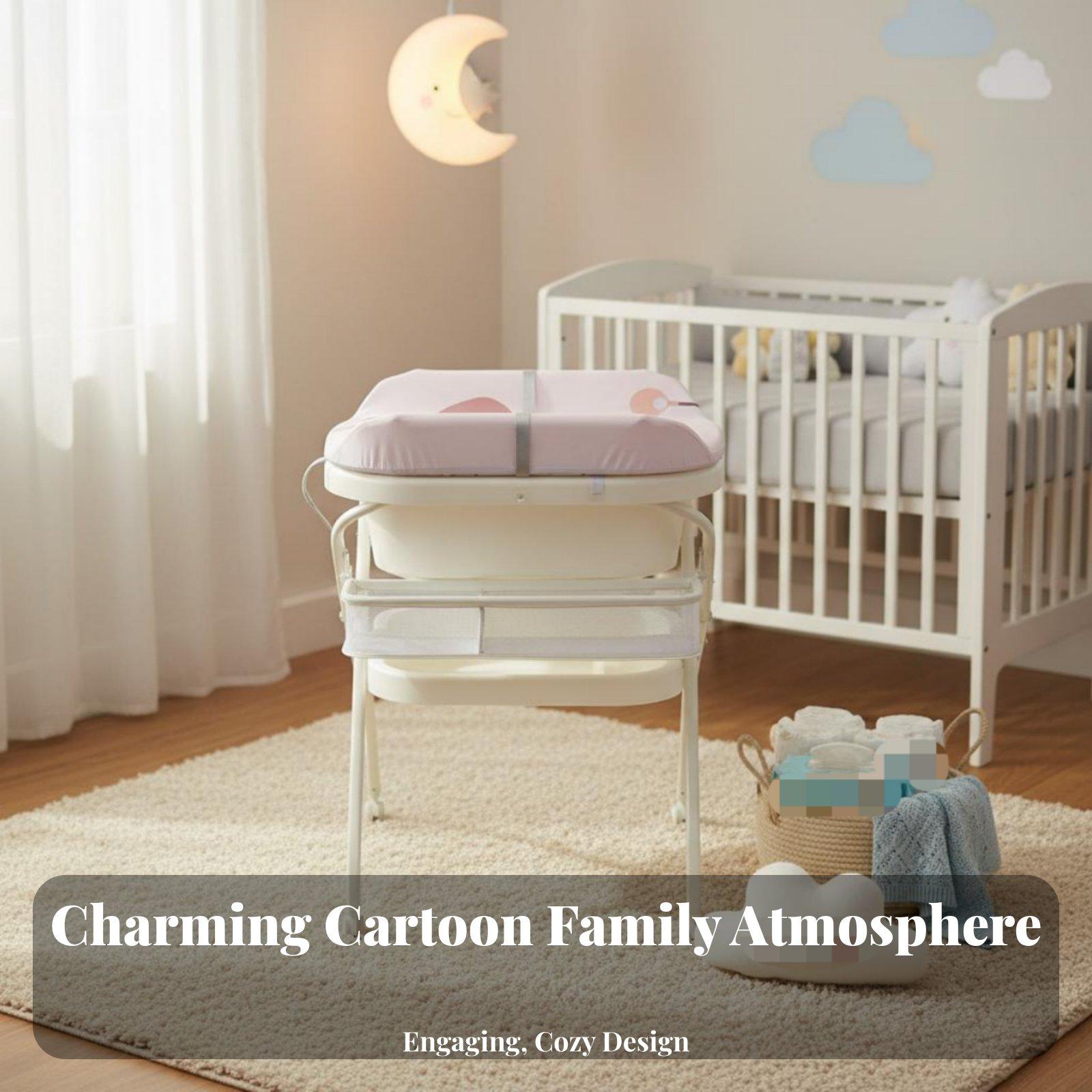 محطة تغيير حفاضات الأطفال قابل - مراجعة Baby Nursery Dresser وسعره