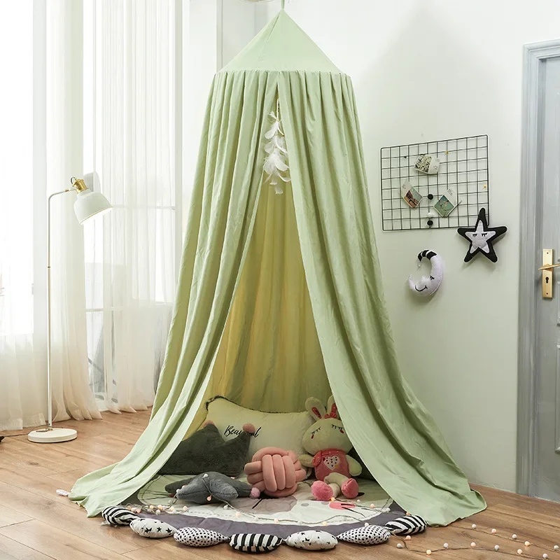 أطفال ناموسية سرير الطفل الستا - مراجعة Baby Nursery Curtains وسعره